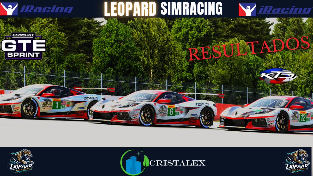 Leopard Simracing (@srleopard) on Twitter photo 🏁 Resultados de la carrera de ayer en la Conspit Series GTE Sprint organizada por <a href="/ktd_competicion/">KTD Competición</a> 🏎️
- #Losada: 4ª posición en Split 3
- <a href="/orell_joan/">🔱_ORELL_14♠️🤫</a>: 14ª posición en Split 3
- #Dorin : 20ª posición en Split 3
- <a href="/RaulZancajo/">Raul Zancajo</a>: 6ª posición en Split 4
¡Gran esfuerzo y desempeño! 🏁 Resultados de la carrera de ayer en la Conspit Series GTE Sprint organizada por <a href="/ktd_competicion/">KTD Competición</a> 🏎️
- #Losada: 4ª posición en Split 3
- <a href="/orell_joan/">🔱_ORELL_14♠️🤫</a>: 14ª posición en Split 3
- #Dorin : 20ª posición en Split 3
- <a href="/RaulZancajo/">Raul Zancajo</a>: 6ª posición en Split 4
¡Gran esfuerzo y desempeño!