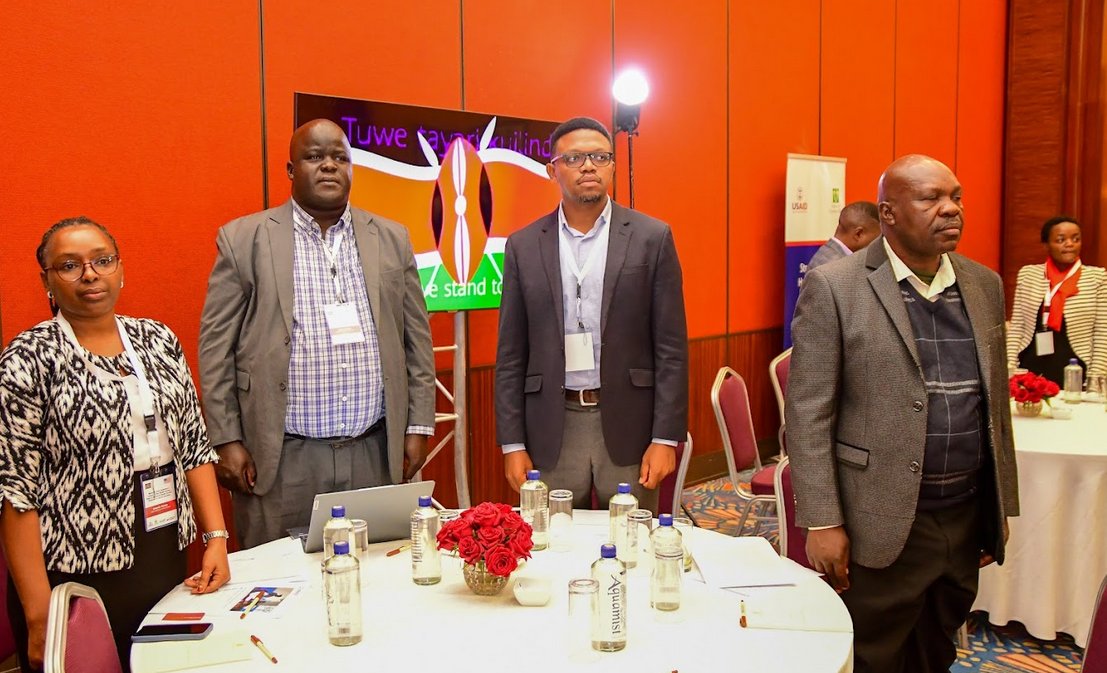 IEAKenya's tweet photo. Happening Now! National Level Conference Launch of the @USAIDClosingGaps in Devolved Health Service Delivery for Select Counties Program. #EquitableHealthServicesKE https://t.co/bpGdXTmRCh