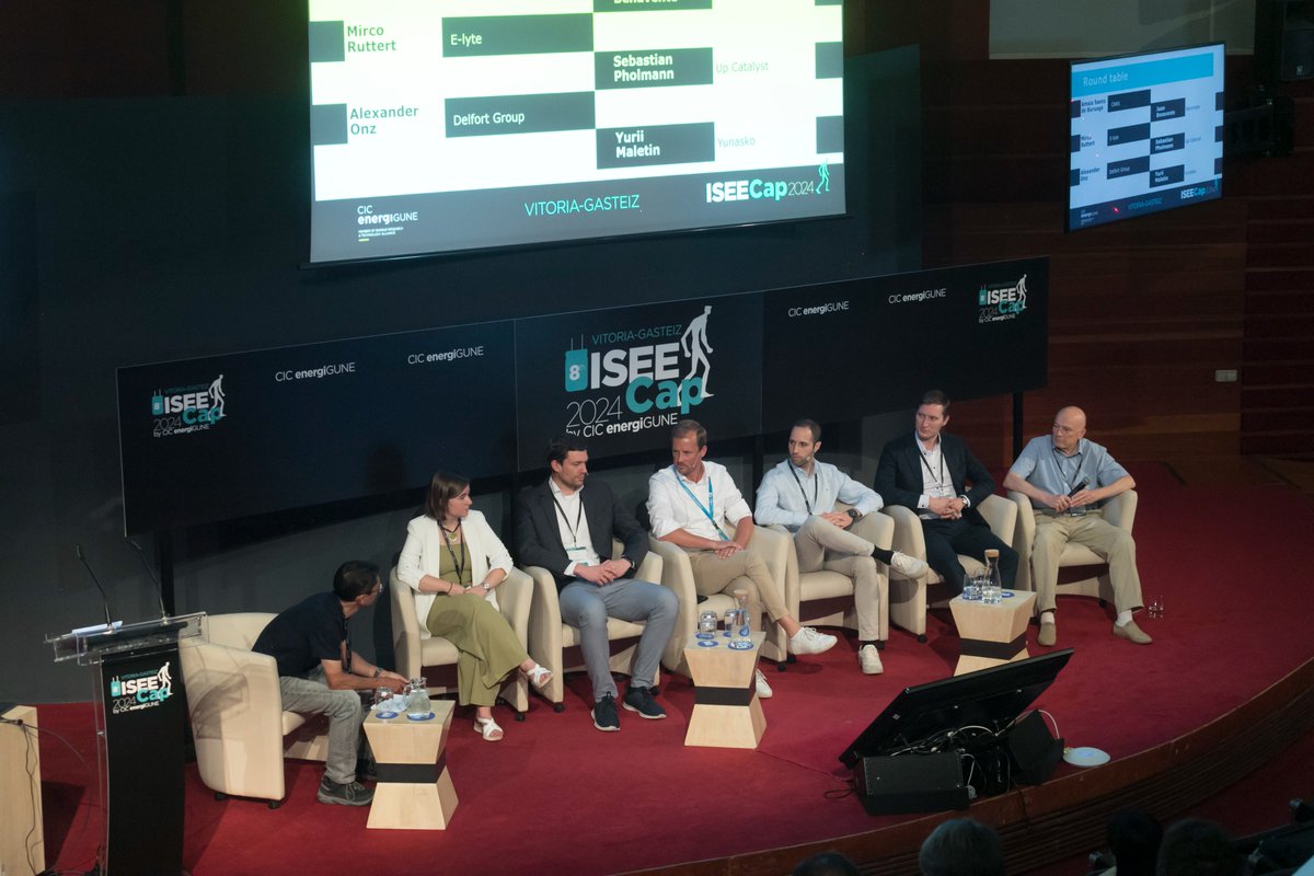 Day 3 of #ISEECap24honored Dr. John Miller. Highlights:

PLENARY: Katsuhiko Naoi 🧠🔋
Industrial talks &amp; Round Table 💼🔧
PLENARY: Andrea Balducci 🌿🔍
KEYNOTE: Christophe Lethien 📊
Poster session 🤝
Old Town tour &amp; Pintxo Pote 🏰🍷

Stay tuned! 🚀