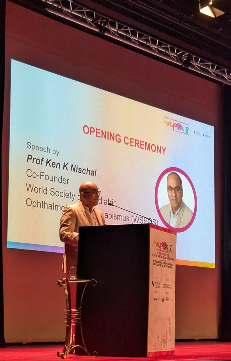 tweetsavleen's tweet image. Grand opening ceremony at WSPOS in Kuala Lumpur! As said by Prof Ken Nischal, it&apos;s a &quot;Rainbow Conference&quot;
#wcposV #wspos #wcposV2024