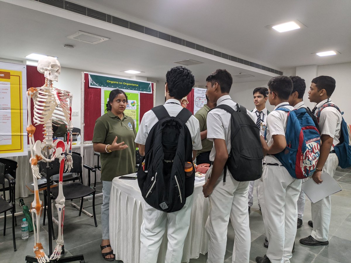 fimbiiserk's tweet photo. We are thrilled to have so many young minds here at @iiserkol on the occasion of our foundation day #openday . #biology https://t.co/IMnW63cpVd