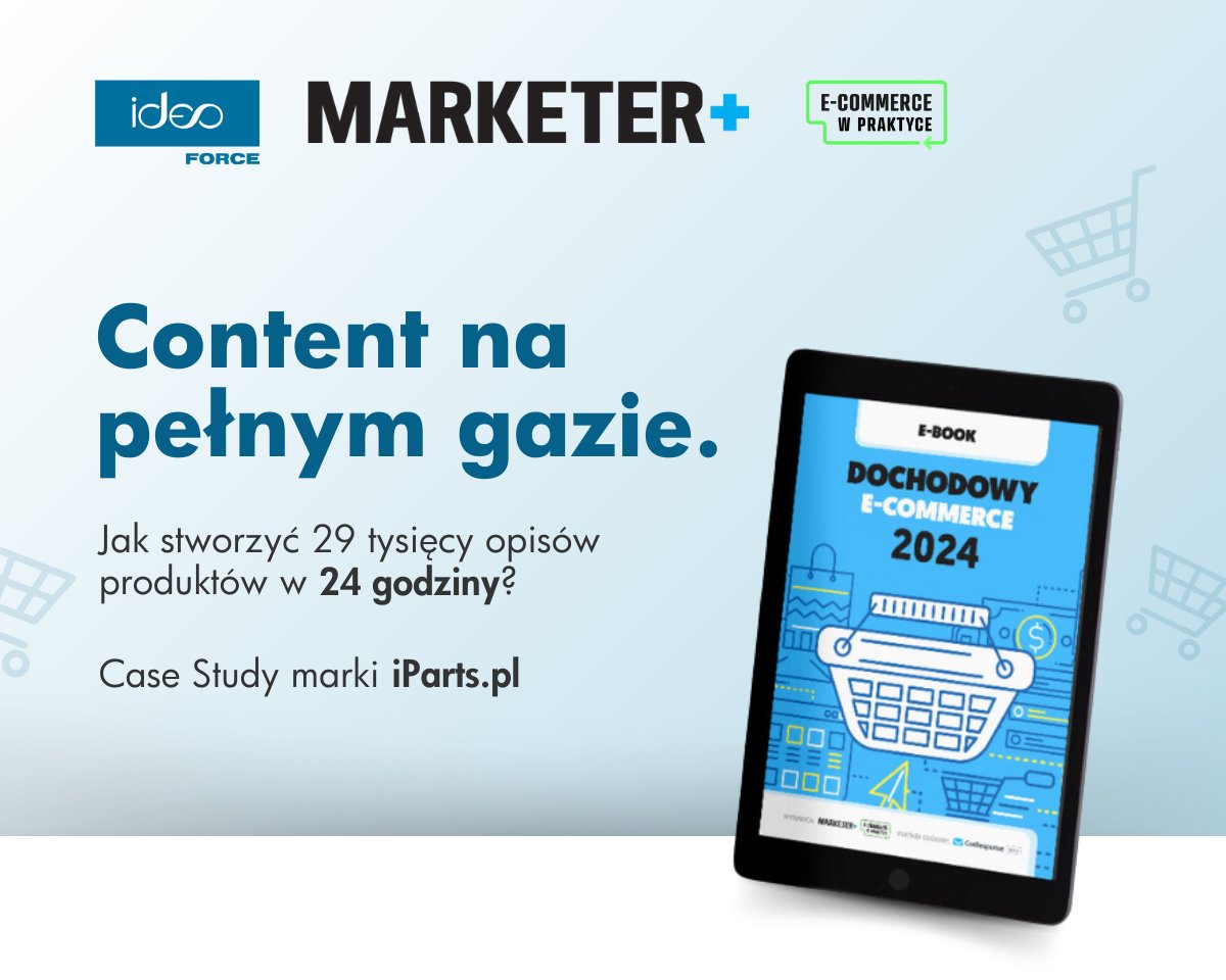 IdeoForce's tweet photo. Jak zaoszczędziliśmy 87 000 godzin pracy? Dowiesz się z publikacji pt. „Content na pełnym gazie. Jak stworzyć 29 tysięcy opisów produktowych w 24 godziny? Case study marki https://t.co/qYuQY5IBEq”. Zapraszamy do lektury: https://t.co/ofIMOM7y19 https://t.co/p28pLJQeYL