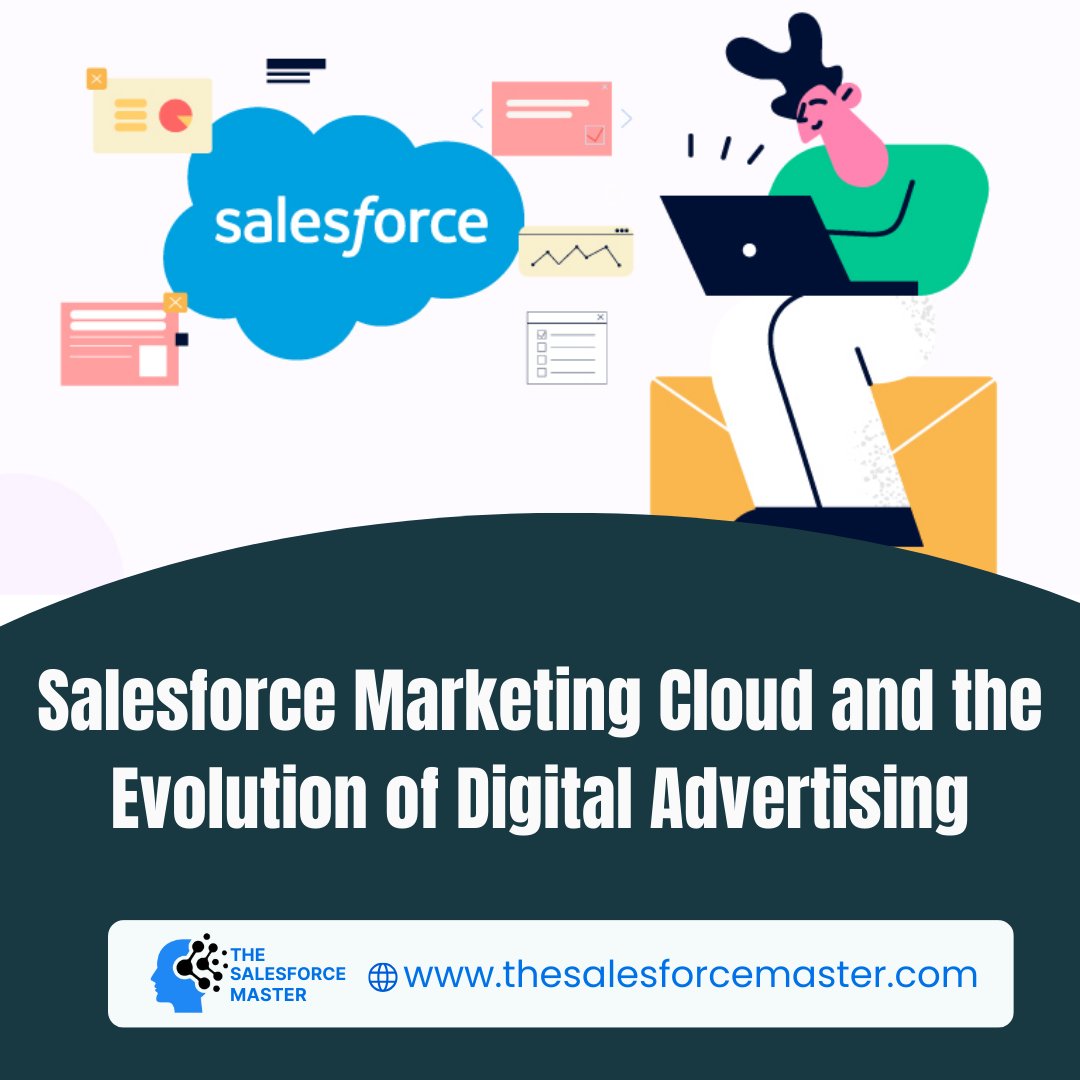 Saleforcemaster's tweet photo. Salesforce Marketing Cloud and the Evolution of Digital Advertising
#thesalesforcemaster #Salesforce #digitaladvertising #salesforcemarketingcloud #DataCloud #MarketingCloud #salesforcecloud #SalesforceMarketer #salesforcedeveloper #SalesforceDevelopment #salesforcecommunity https://t.co/9jolEAzFYn