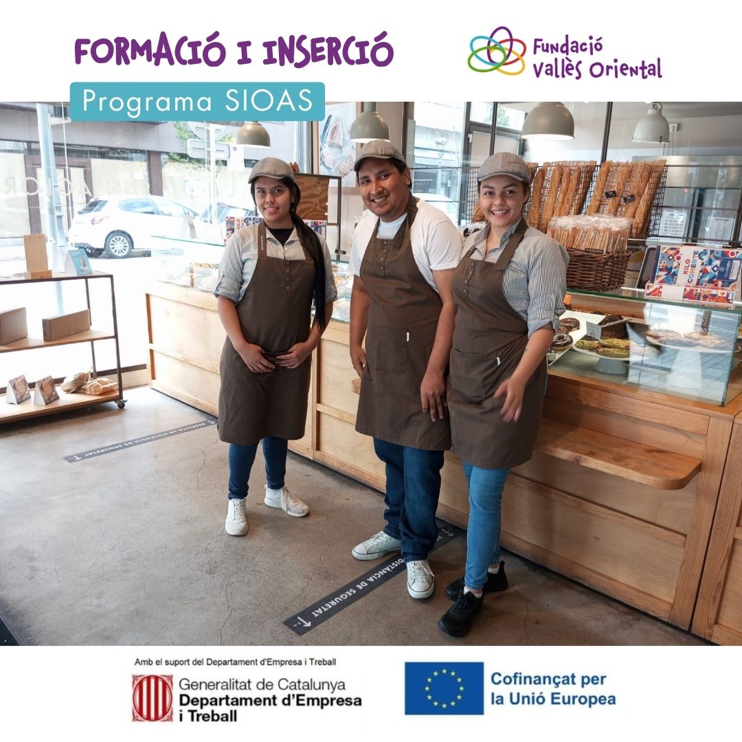 Amb l'acompanyament del preparador laboral del #SIOAS, pots aconseguir millores laborals. Com en Jose Carlos, tenia una feina a 1/2 jornada i ara el felicitem per la seva incorporació a Forn SANTAGLORIA #Granollers a jornada complerta! @santagloria_es 
#FinancatUE

#FonsUECat