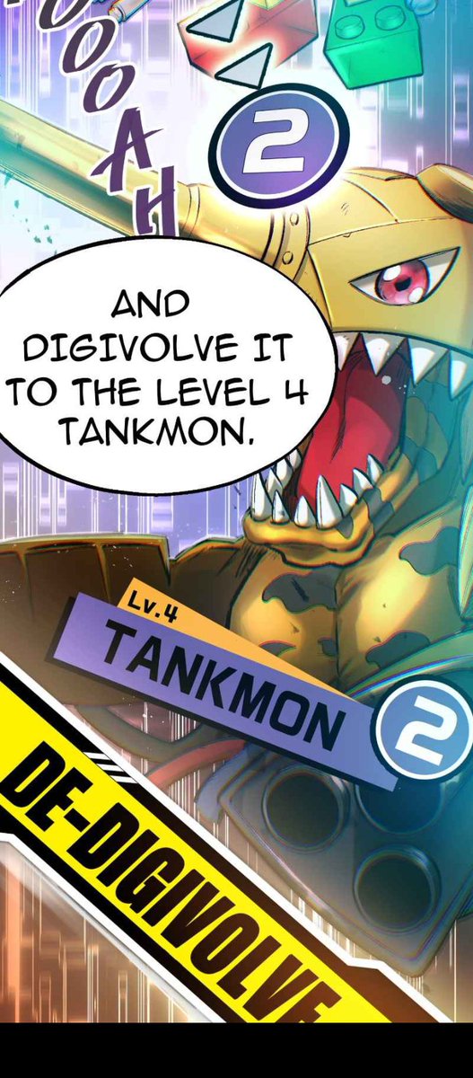 RageBerserkMage's tweet image. #DigimonLiberator #Digimon #DigimonStoryOlympusXII new Tankmon recolor just dropped. Notice how both it&apos;s tank head and chest are a kind of yellow white it&apos;s spot are grey/black unlike tankmon&apos;s normal green and brown color scheme