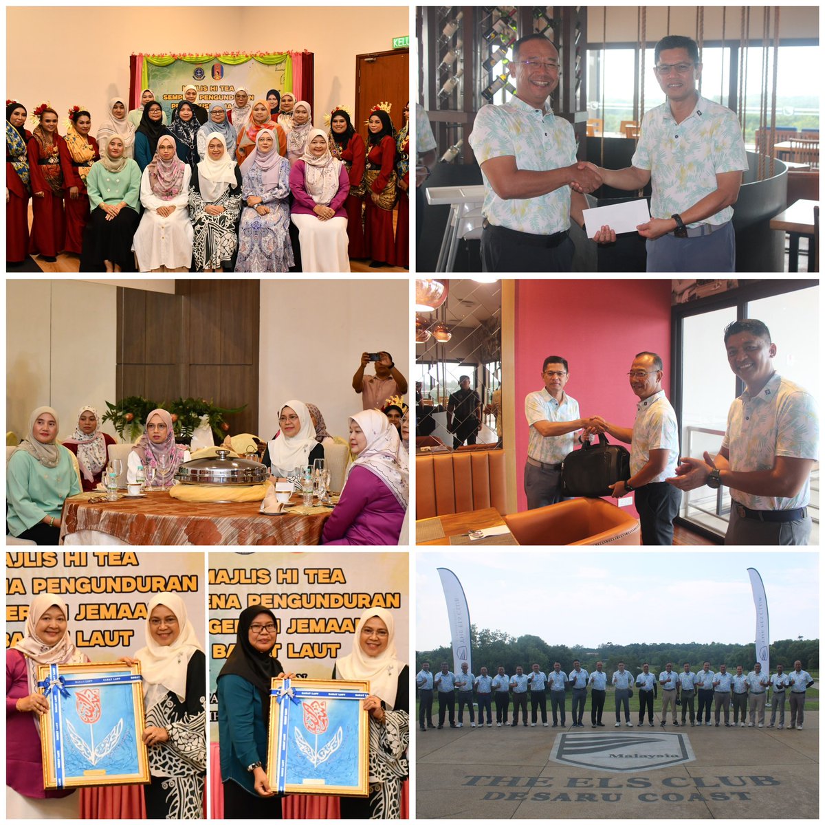 Naval Training and Doctrine Command HQ (@mpld_tldm) on Twitter photo 7 Jul 24 - Penganjuran Majlis Penghargaan sempena Pengunduran Panglima Tentera Laut (PTL) ke-18, YBhg Laksamana Tan Sri Abdul Rahman bin Ayob dan Isteri Puan Sri Dr Norinah binti Mustapha selaku Pengerusi Jemaah BAKAT Laut TLDM di KD SULTAN ISMAIL
Lanjut: facebook.com/share/p/WvNXAH⦠7 Jul 24 - Penganjuran Majlis Penghargaan sempena Pengunduran Panglima Tentera Laut (PTL) ke-18, YBhg Laksamana Tan Sri Abdul Rahman bin Ayob dan Isteri Puan Sri Dr Norinah binti Mustapha selaku Pengerusi Jemaah BAKAT Laut TLDM di KD SULTAN ISMAIL
Lanjut: facebook.com/share/p/WvNXAHβ¦