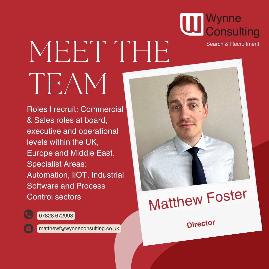 👔MEET THE TEAM👔
We asked Matt what he gets up to in his spare time... Walk my dog (and children), metal detecting, bird watching and a never ending loop of DIY and house renovation.