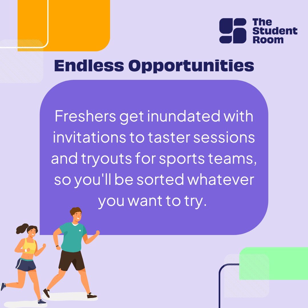 thestudentroom's tweet photo. Balancing studies and staying fit? We've got you covered! 🏋️‍♀️To learn more about the other ways to look after yourself at university, click  here: https://t.co/qHpfwLDflp 
#StayFit #StudentLife  #thestudentroom https://t.co/UCeeeQSPS7