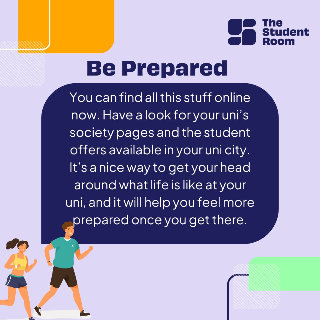 thestudentroom's tweet photo. Balancing studies and staying fit? We've got you covered! 🏋️‍♀️To learn more about the other ways to look after yourself at university, click  here: https://t.co/qHpfwLDflp 
#StayFit #StudentLife  #thestudentroom https://t.co/UCeeeQSPS7