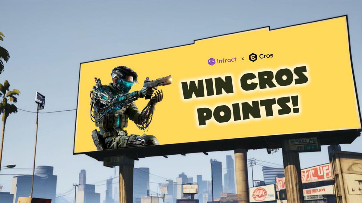 $CROS is coming soon, primed to empower the next generation of gaming experiences🎮🚀

Start earning points now by completing tasks at: Cros.world/points

Each user gets additional 10,000 Cros Points on @IntractCampaign -  intract.io/quest/668f737a…

Points earned will unlock