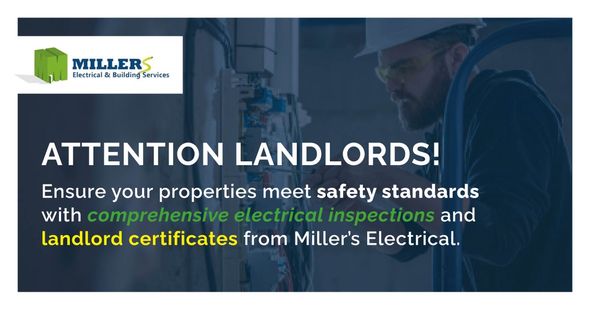 Attention Landlords! Ensure your properties meet safety standards with comprehensive electrical inspections and landlord certificates from Miller's Electrical. Contact us today! 🏠🔧 

#MillersElectrical #Electricial #Electrician #Bromley #London #Kent #InteriorDesign #Lighti ...