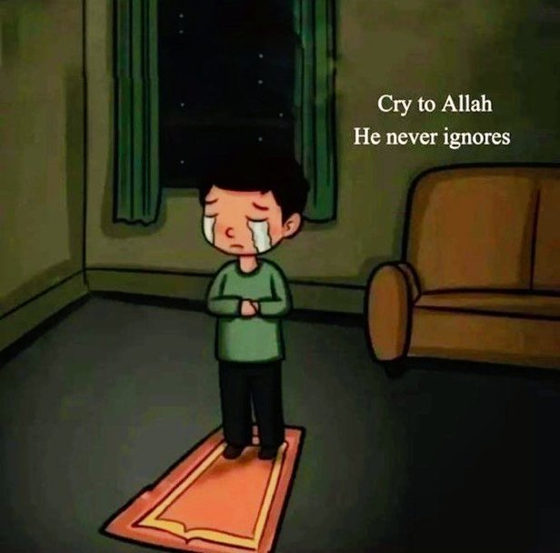 Allah never ignores 😭
