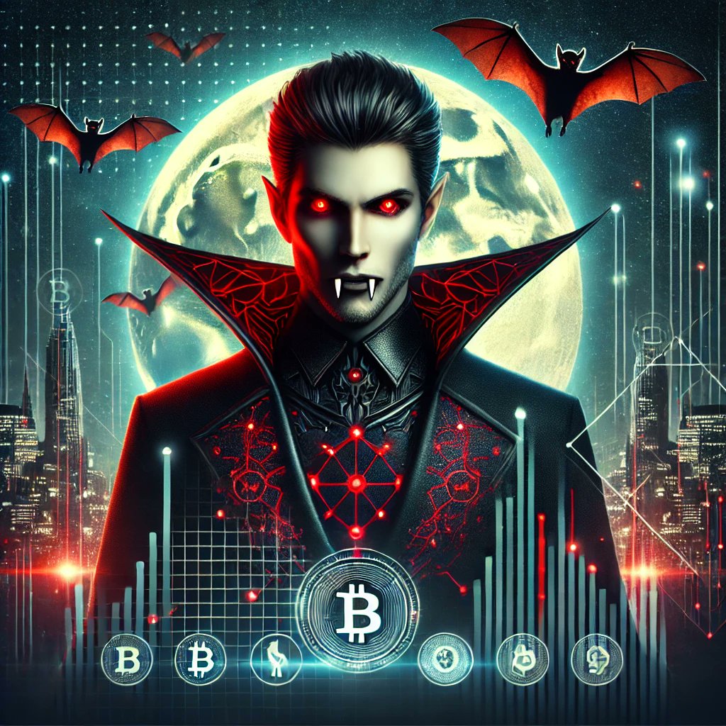 0_VAMPIREPRO's tweet photo. 🌌🔮 Step into the future with VAMPIREPRO! 🧛‍♂️💎

🔒 Secure &amp; Swift Transactions 🌕 Gothic-Futuristic Design 🔗 Advanced Digital Integration
Join the revolution and harness the power of the night with VAMPIREPRO! 🌃💰 #Crypto #VAMPIREPRO #Blockchain #CryptoRevolution #FutureTech https://t.co/Gyb3j14g8U