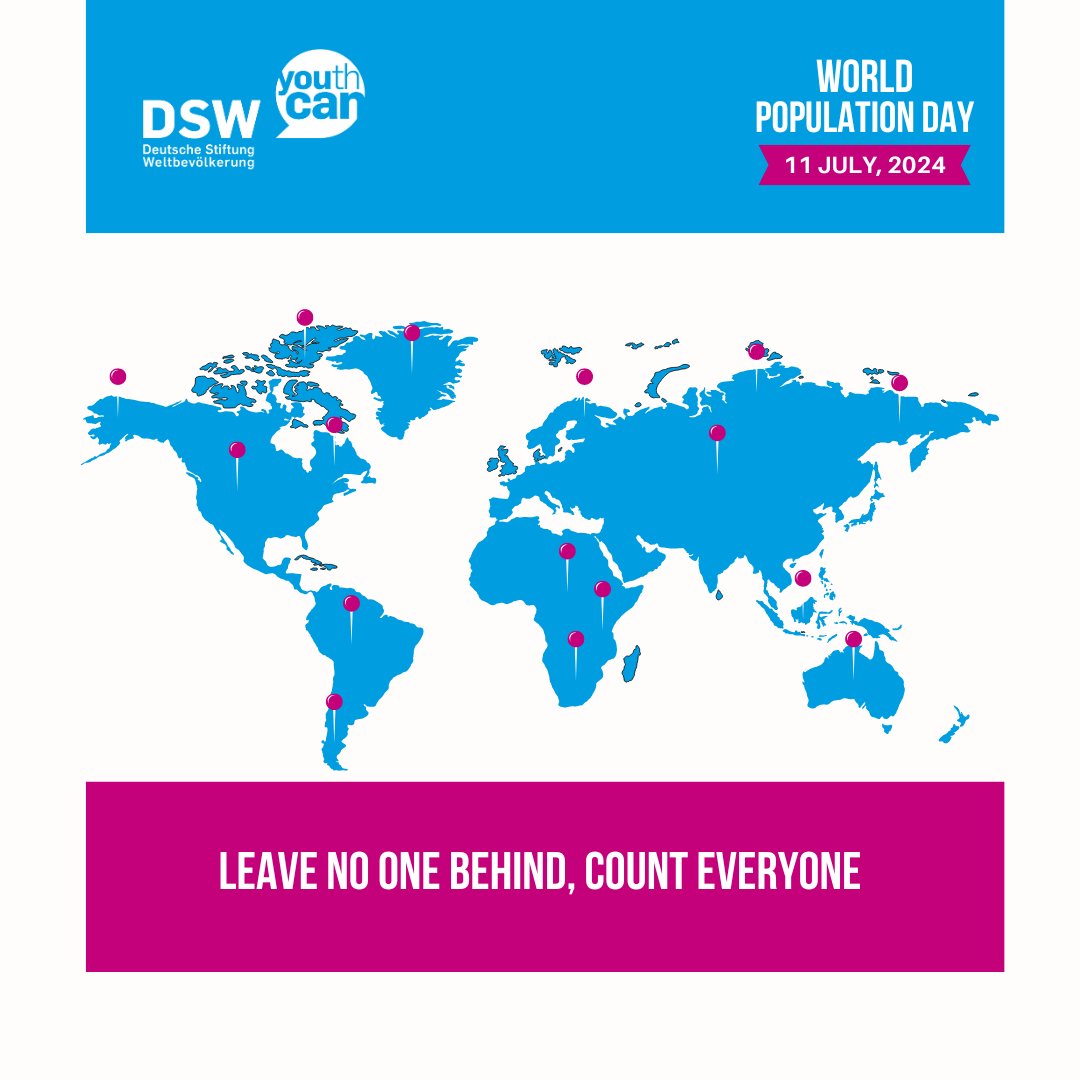 As we mark the World Population Day, we are called to recognise and value every individual in the world. Investing in data collection is vital in tailoring inclusive and effective solutions that ensure no one is left behind. #WorldPopulationDay2024 #LeaveNoOneBehind