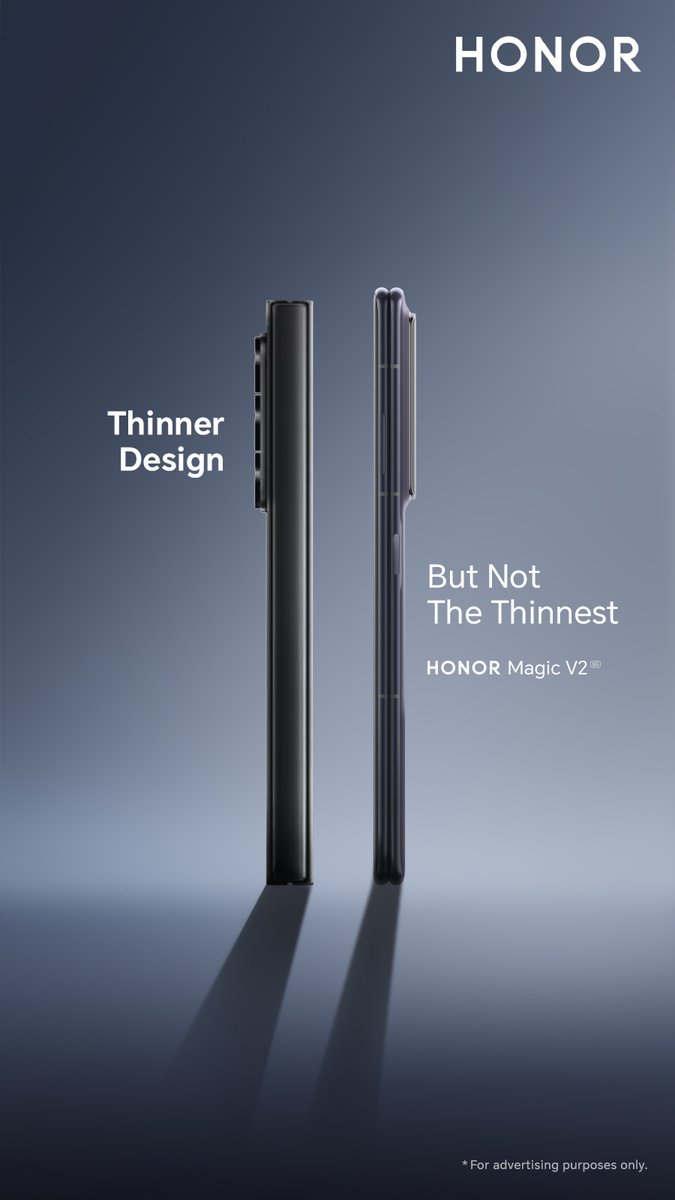 HonorAfrica's tweet photo. Let's unpack this weight a little...🤫

#HONORMagicV2, is still light-years ahead in the galaxy of foldables 

Lose weight now. Ask us how 🙋

Disclaimer: no galaxies were harmed in the making of this tweet - we promise 🔭🚀 https://t.co/RFQMws1Vul