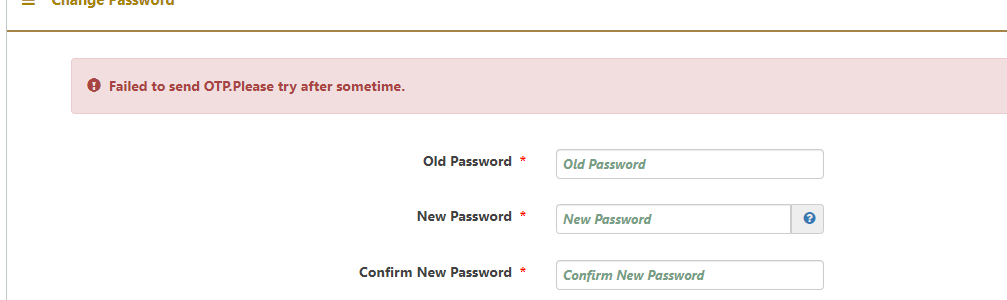 imreegan's tweet photo. @socialepfo Unable to reset UAN password on epfo portal. Failed to send OTP error after clicking on aadhaar based OTP.   It's been like this for more than 5 months. https://t.co/D3xfQ2KWOA
