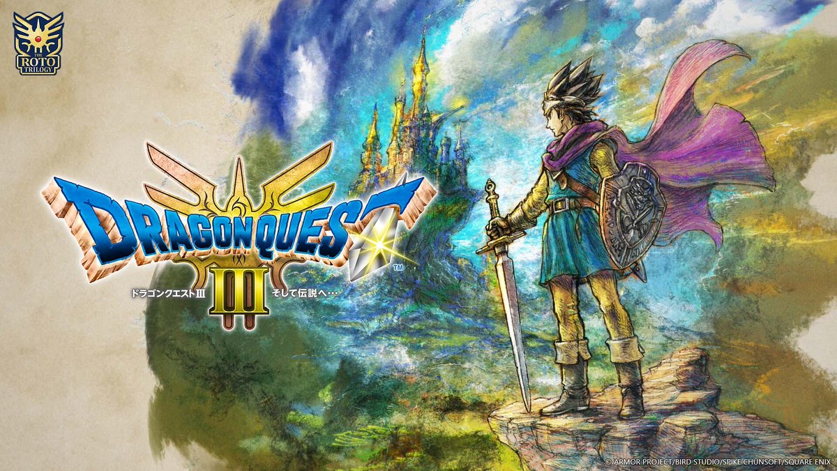ドラゴンクエストIII & X New #DragonQuest III HD-2D Remake Japanese gameplay footage
