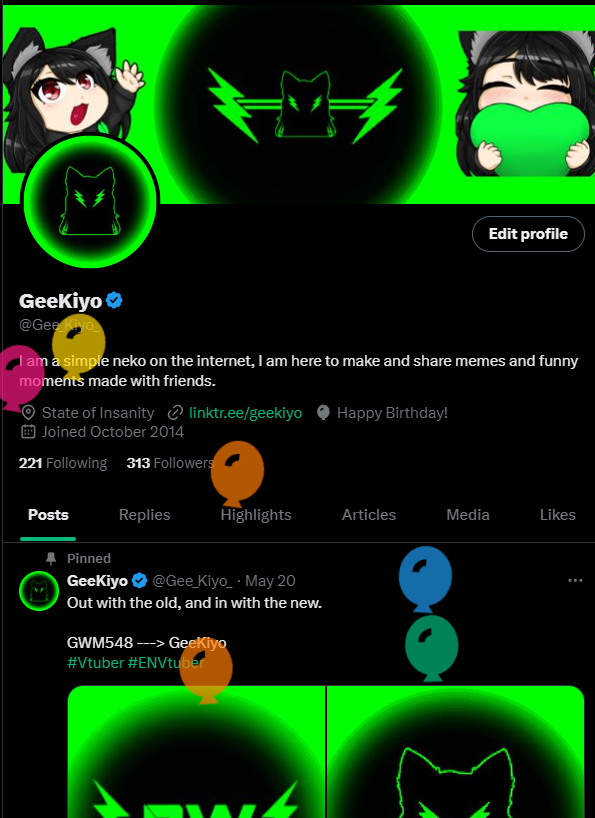 GeeKiyo tweet media