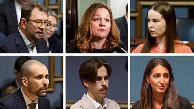nuorsuomalainen's tweet photo. KUUSI SDP:n kansanedustajaa ovat hakeneet lupaa poiketa puolueen linjasta ”käännytyslakia” koskevassa huomisen perjantain äänestyksessä.

1) Timo Harakka,
2) Krista Kiuru, 
3) Elisa Gebhard, 
4) Johan Kvarnström, 
5) Matias Mäkynen ja 
6) Nasima Razmyar

pitävät tärkeimpänä asiana jotain muuta kuin Suomen kansallista turvallisuutta.🤬