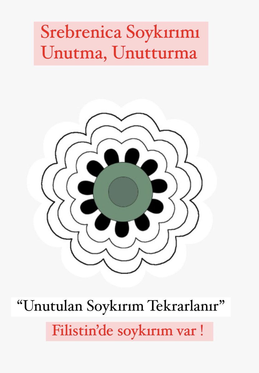 Soykırıma Sessiz kalma ! 
İnsanlık suçuna ortak olma !