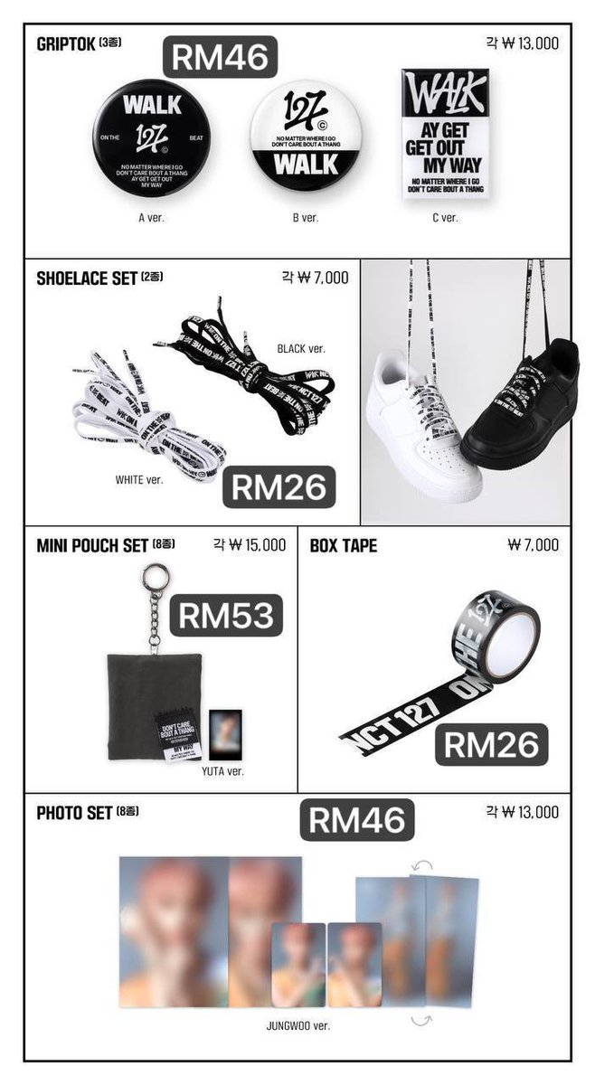 mannageoshippeo's tweet photo. 🇲🇾 MY G.O
💕 WALK : ON THE BEAT MD💕

📌 Price in pic is for 1st payment

🌼 2nd payment : ems &amp; local postage 

CLOSE ORDER: TBA in telegram channel

https://t.co/bN0phQlUR2

#pasarNCT #pasarNCTmy https://t.co/G1jOC8BXB7
