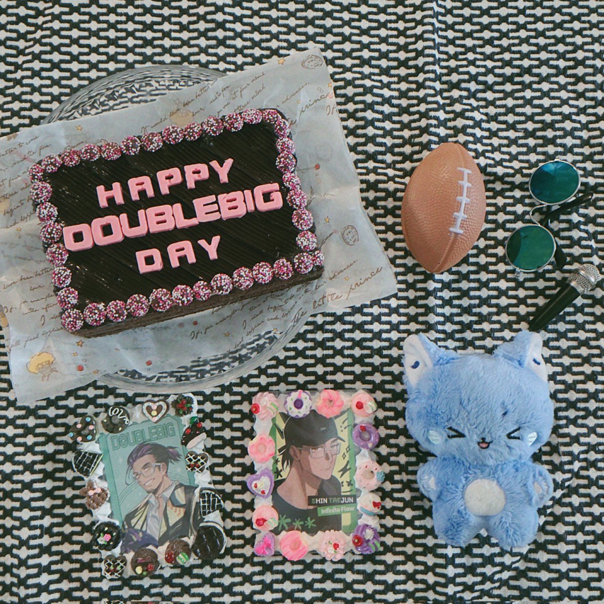 cherishburgundy's tweet image. #더블빅_생일_축하해
#HBDDOUBLEBIG 
#해피_태준_데이
#HappyTAEJUNday
#0711_7빛깔무지개_더블빅_우리의_온리1_넘버1 #인피닛플로우 #인피닛플로우2
우리 태준이 생일 축하해!🎂 열등감은 이제 그만!🙅🏻‍♀️ 태준이는 언제 어디서나 일등감이야🥇오늘 하루도 일루니버스에서 행복하자🎤🕶🐈‍⬛🏉 @_DOUBLEBIG