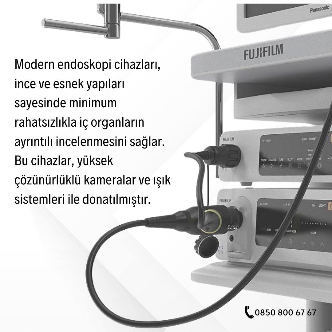 Yeni Nesil Endoskopi Cihazlarımız Hizmetinizde...