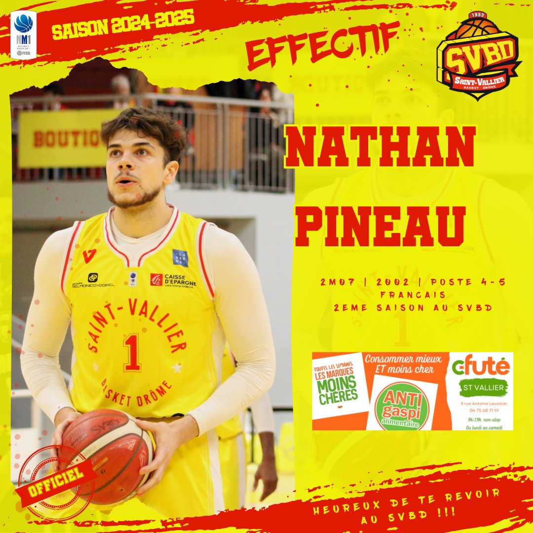 Saint Vallier Basket Drôme tweet media
