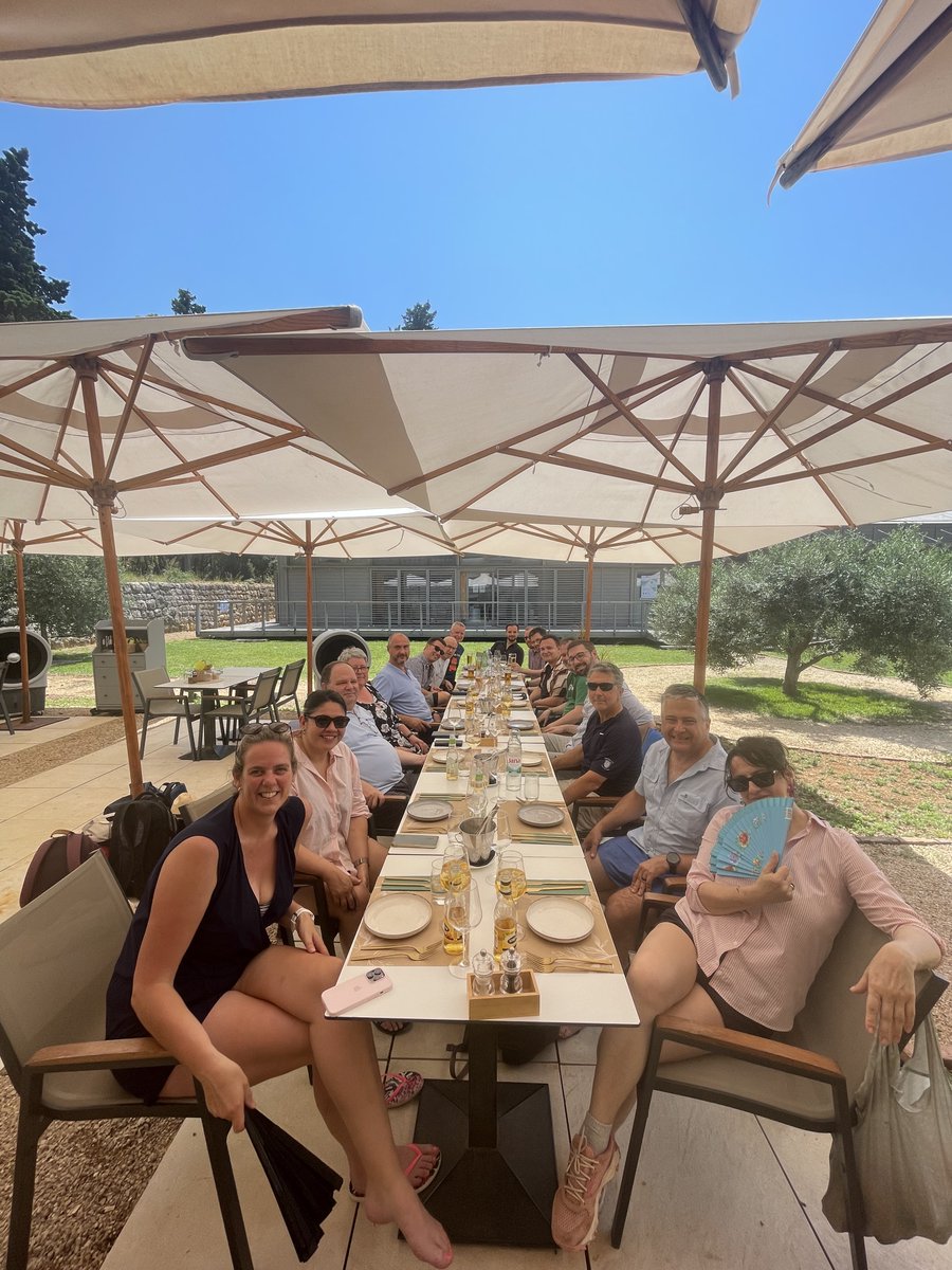 MSBM XVI Faculty lunch on Lokrum at Lacroma