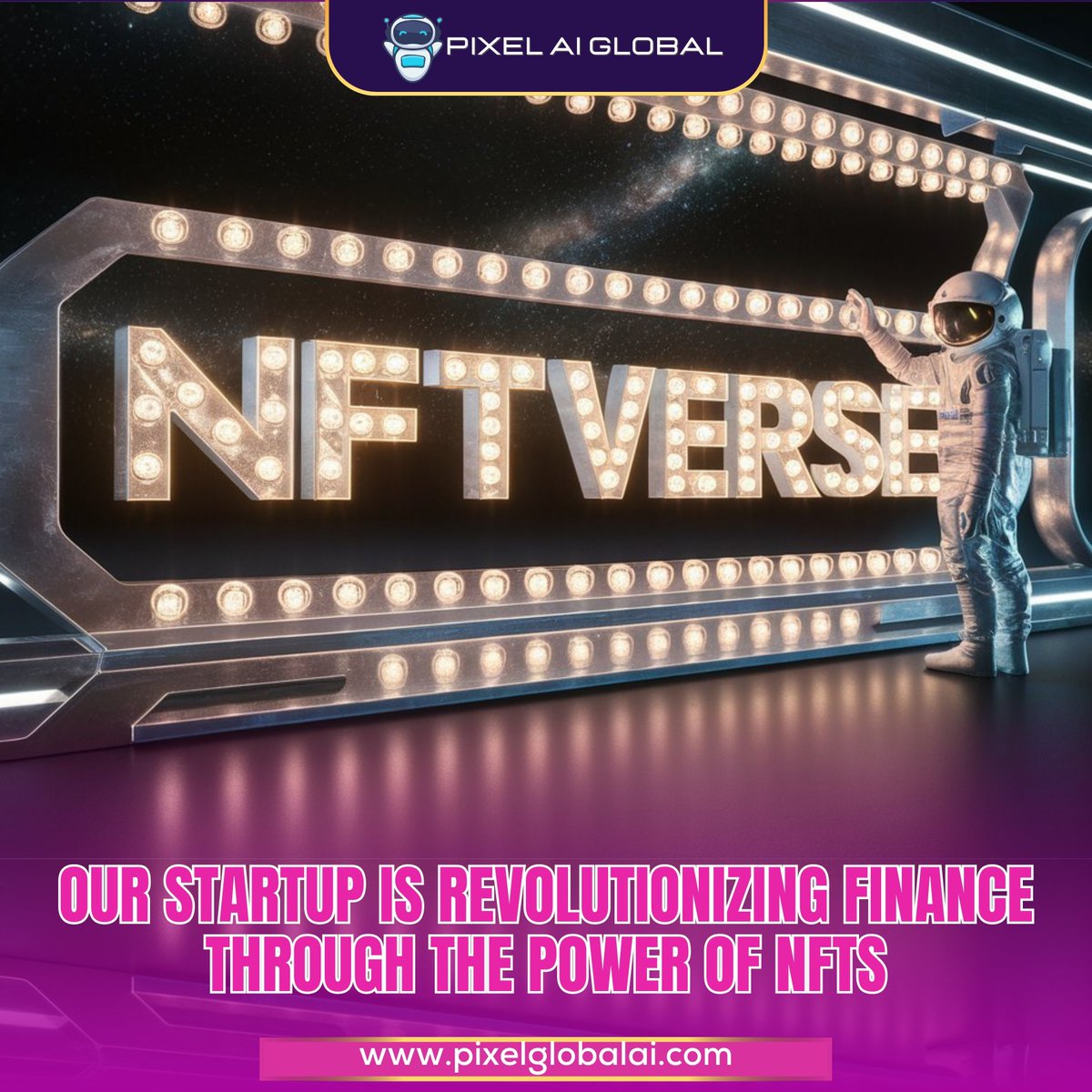 PixelGlobalai's tweet photo. 🚀 Looking to invest in the future ?
⏰ Perfect Time to Join The PXAI Coin's NFTVERSE
Join the PXAI coin now for exciting opportunities ahead!
#pxaiCoin #PixelAIGlobal #nftverse
#Cryptocurrency #InvestmentOpportunity https://t.co/zYl3EBBwsq