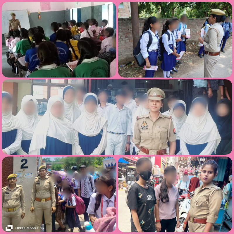 पुलिस उपायुक्त नगर के कुशल पर्यवेक्षण में #शक्ति_दीदी_अभियान के तहत महिला सशक्तिकरण हेतु नगर जोन के समस्त थानों द्वारा क्षेत्र में चौपाल लगाकर एवं सार्वजनिक स्थानों पर जाकर महिलाओं/बालिकाओं को अभियान से सम्बन्धित विषयों की जानकारी देकर जागरूक किया।
#ShePoweredUPP
#WomenEmpowermet