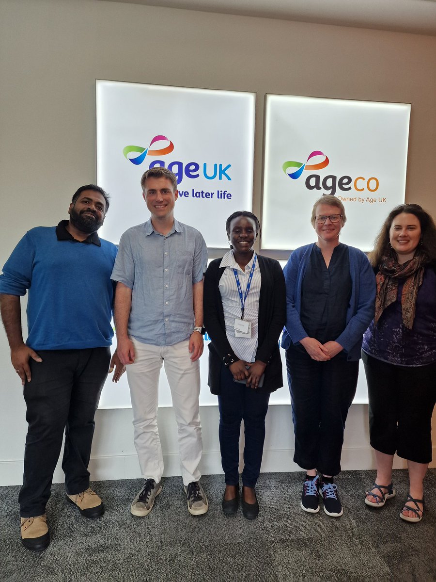 It was great to visit <a href="/age_uk/">Age UK</a> yesterday!

We discussed how AI can help older people, but also emerging dangers, including ever more sophisticated scams and deepfakes.

Thanks to Age UK CEO <a href="/paulfarmerceo/">Paul Farmer</a> and colleagues for hosting us!