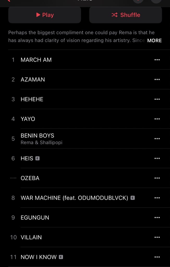 Deedsmag's tweet photo. REMA’S SOPHOMORE ALBUM “HEIS” OUT NOW 🚨🦇

What’s your favorite song(s) from his album? https://t.co/WU9iHADMnu