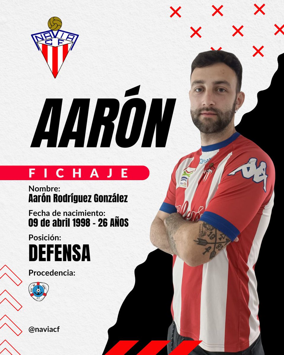 2 ASTURFÚTBOL 24/25 ➡FICHAJE 
📝 Llega para reforzar la defensa
⚽ Jugador con experiencia en la categoría. 
🔊 "Creo que hay un buen grupo para hacer un buen año. Es la temporada que más me ilusiona desde hace mucho tiempo. Espero poder ayudar y aportar todo lo que pueda".