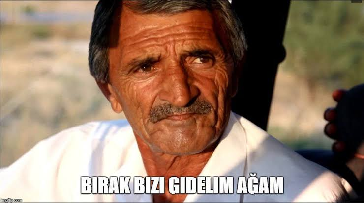 Ver %4 ümüzü, sonra sal bizi gidelim ağam...