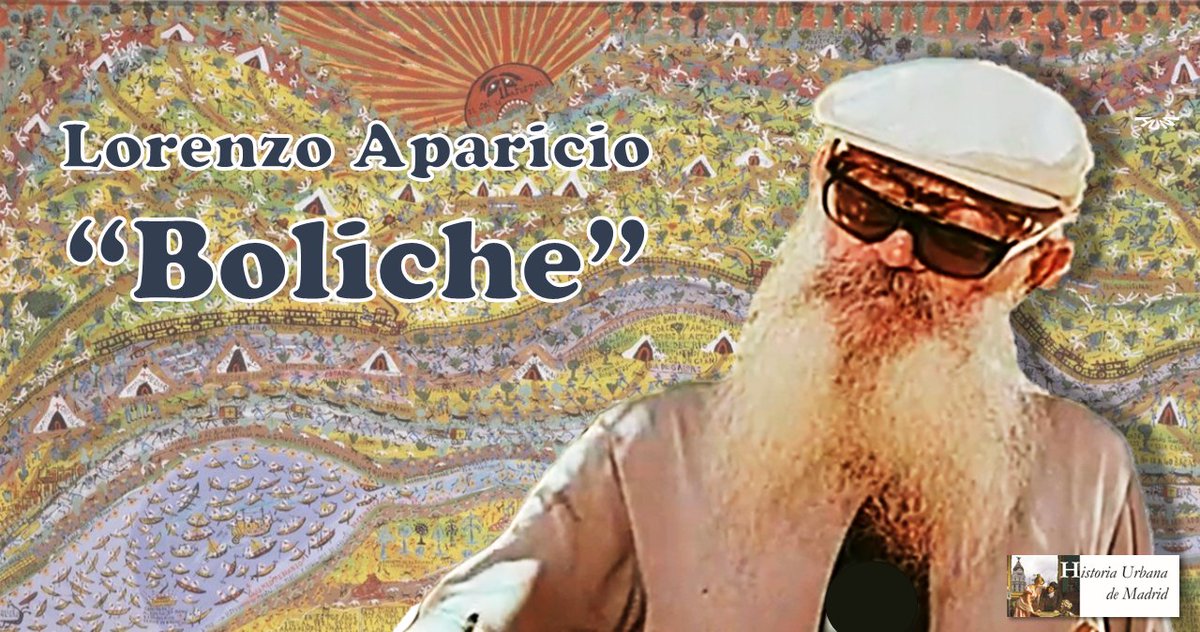 Lorenzo Aparicio Sanz “Boliche”, de #Carabanchel, es uno más de esos personajes madrileños pintorescos por sus cualidades y fisonomía. Famoso en su época, hoy su nombre sigue resonando en el mundo del arte.
👉historia-urbana-madrid.blogspot.com/2024/07/Lorenz…