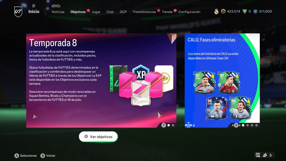 🔥Los futties comienzan el 19 de julio

🟢A la vez ese cambian las recompensas de futchampions.
cosa que ya hacia falta 🤩