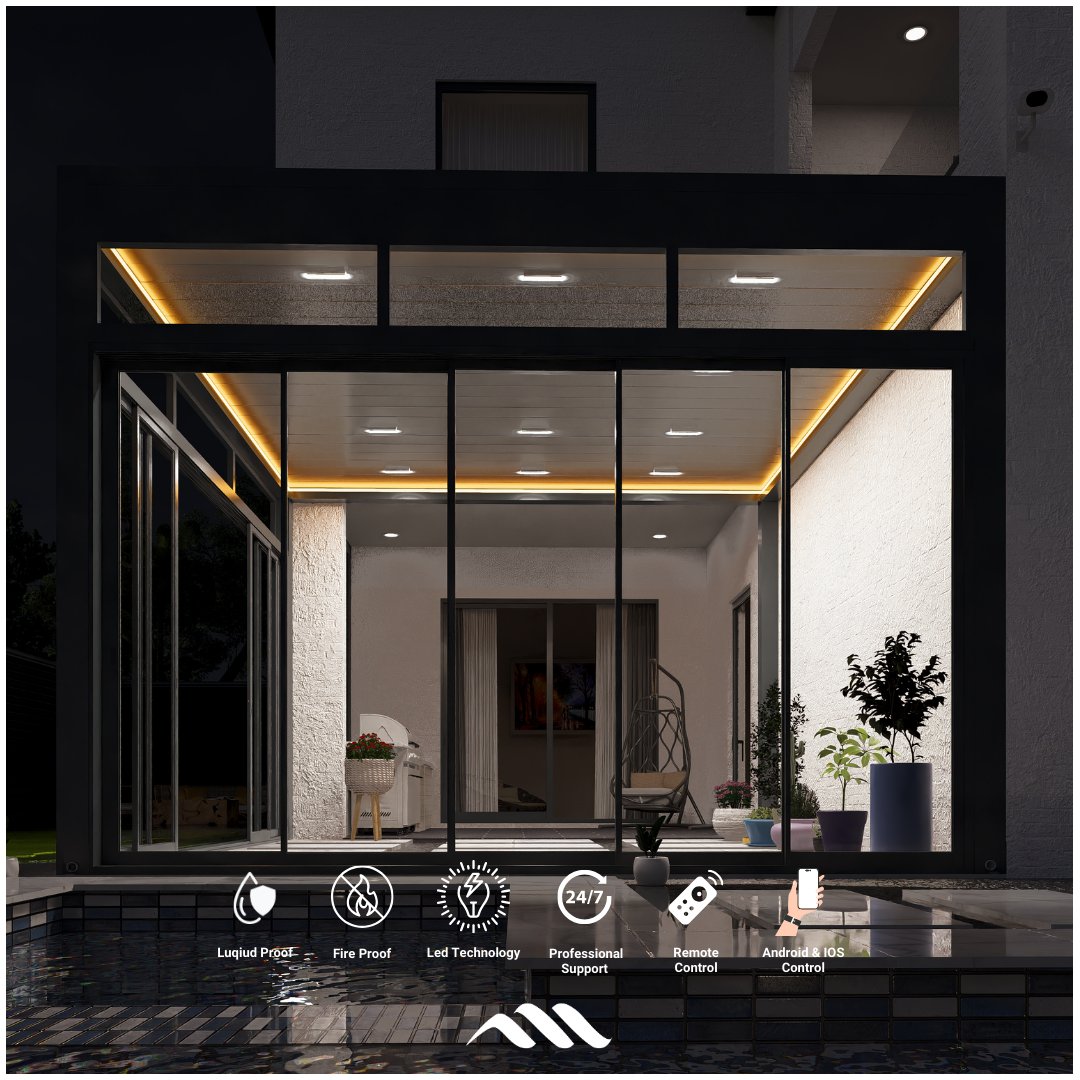 RoyalTente's tweet image. Retractable panels on four sides, which can stand on its own feet and all profiles are aluminum.

#RoyalClass