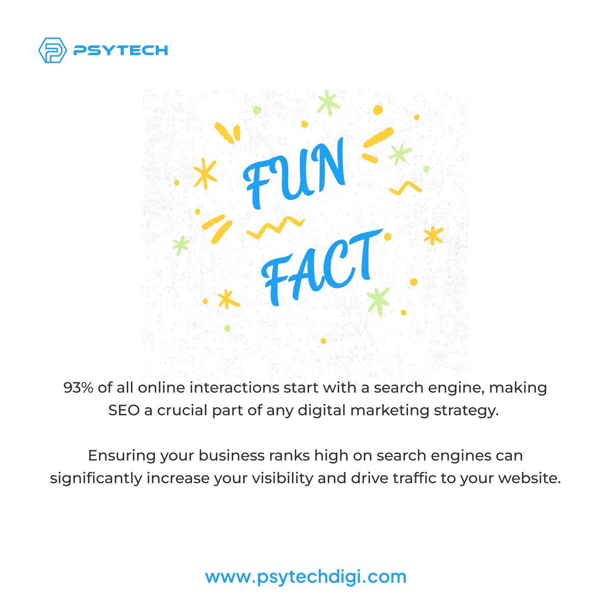 PsytechDigi's tweet photo. Fun fact about digital marketing to help your marketing endeavors.
#MarketingMagic #DigitalBuzz #SEOSecrets #EmailWins #SocialMediaSavvy #ContentKings #TechTalk #FunFacts #PsyTech #MarketingMastery https://t.co/Ovb6WpKigQ
