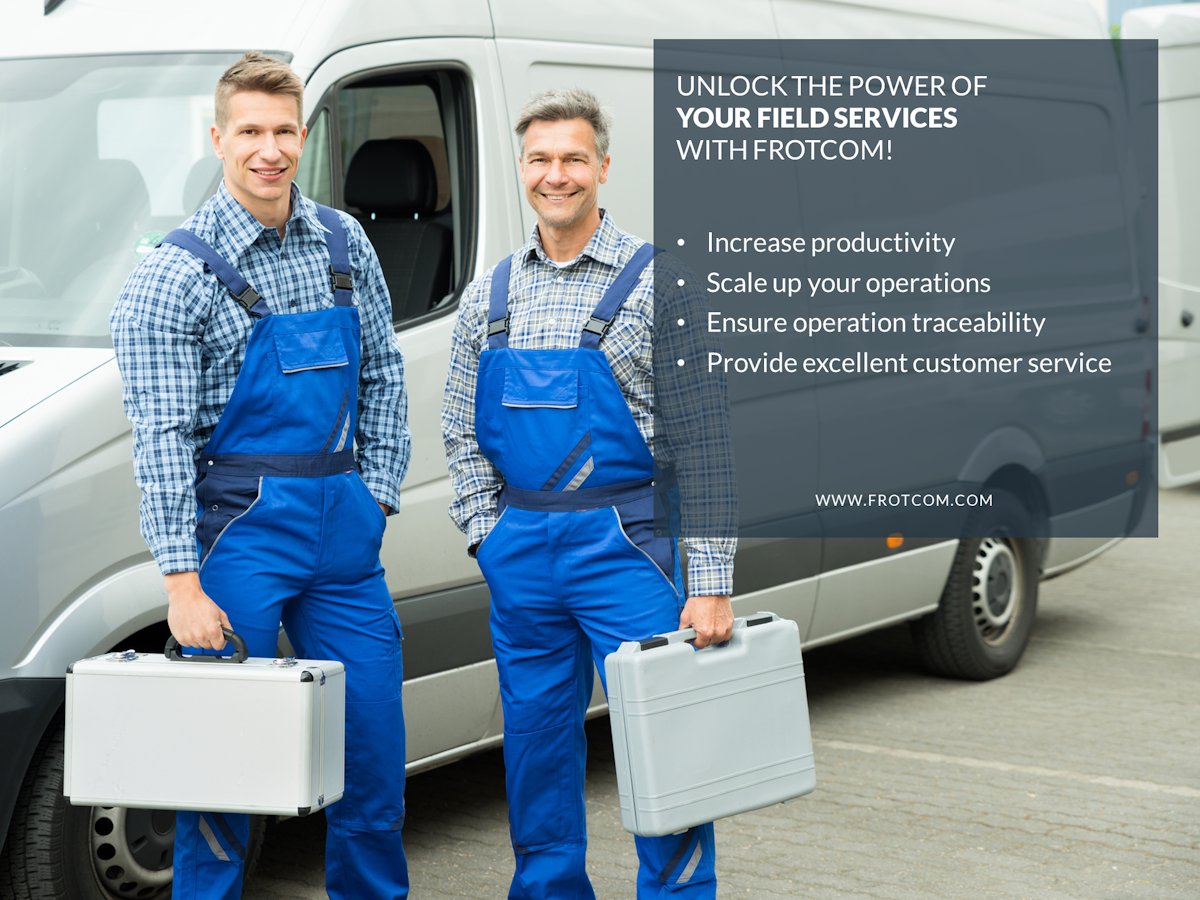 frotcom's tweet image. 🔧 Managing a field service fleet is a breeze with Frotcom! Lower costs, boost productivity, and deliver top-notch service. Coordinate jobs, handle changes, and keep operations seamless. Unlock the power of your field services! 

#Frotcom #FleetManagement #FleetManagementSoftware
