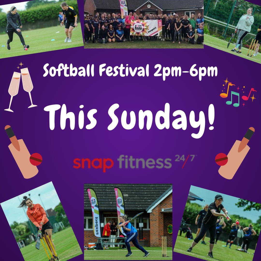 We can’t wait to welcome 9 teams to our festival for a fun afternoon of cricket &amp; prosecco 🥂🏏Now all we need is a bit of sunshine ☀️ &amp; don’t panic - we’ll aim to finish by 6pm so plenty of time to get home / to the pub to watch the other big sporting event of the day 🏴󠁧󠁢󠁥󠁮󠁧󠁿🇪🇸⚽️