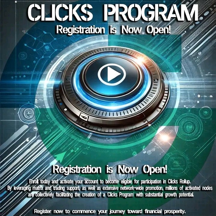 Clicksprogramm's tweet image. Les inscriptions au programme Clicks sont désormais ouvertes!

Nous vous invitons à vous inscrire dès aujourd&apos;hui et à activer votre compte afin de bénéficier de l&apos;opportunité de participer au Clicks Rollup. 
#clicksprogram 
#ClicksX 
#clicksToken 
@ethanxnv
@binanceafrique