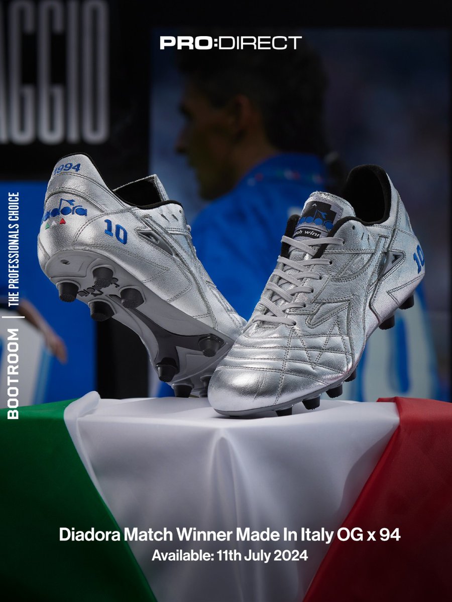The Diadora Match Winner Made In Italy OG x 94 FG has dropped in