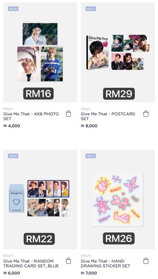 mannageoshippeo's tweet photo. 🇲🇾 MY G.O
💕 WAYV : GIVE ME THAT MD 💕

📌 Price in pic is for 1st payment

🌼 2nd payment : ems &amp; local postage 

CLOSE ORDER: TBA in telegram channel

https://t.co/3UYCwL7uWd

#pasarnct #pasarnctmy #pasarwayv #pasarwayvmy https://t.co/o6klusoFO3