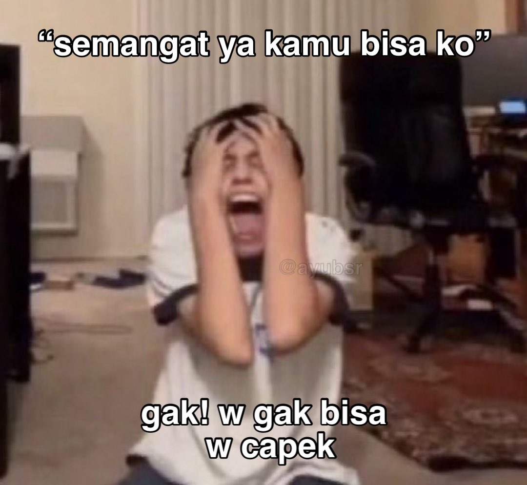 ayubsr's tweet photo. ya kali semangat mulu https://t.co/zR1fqjLqZ9