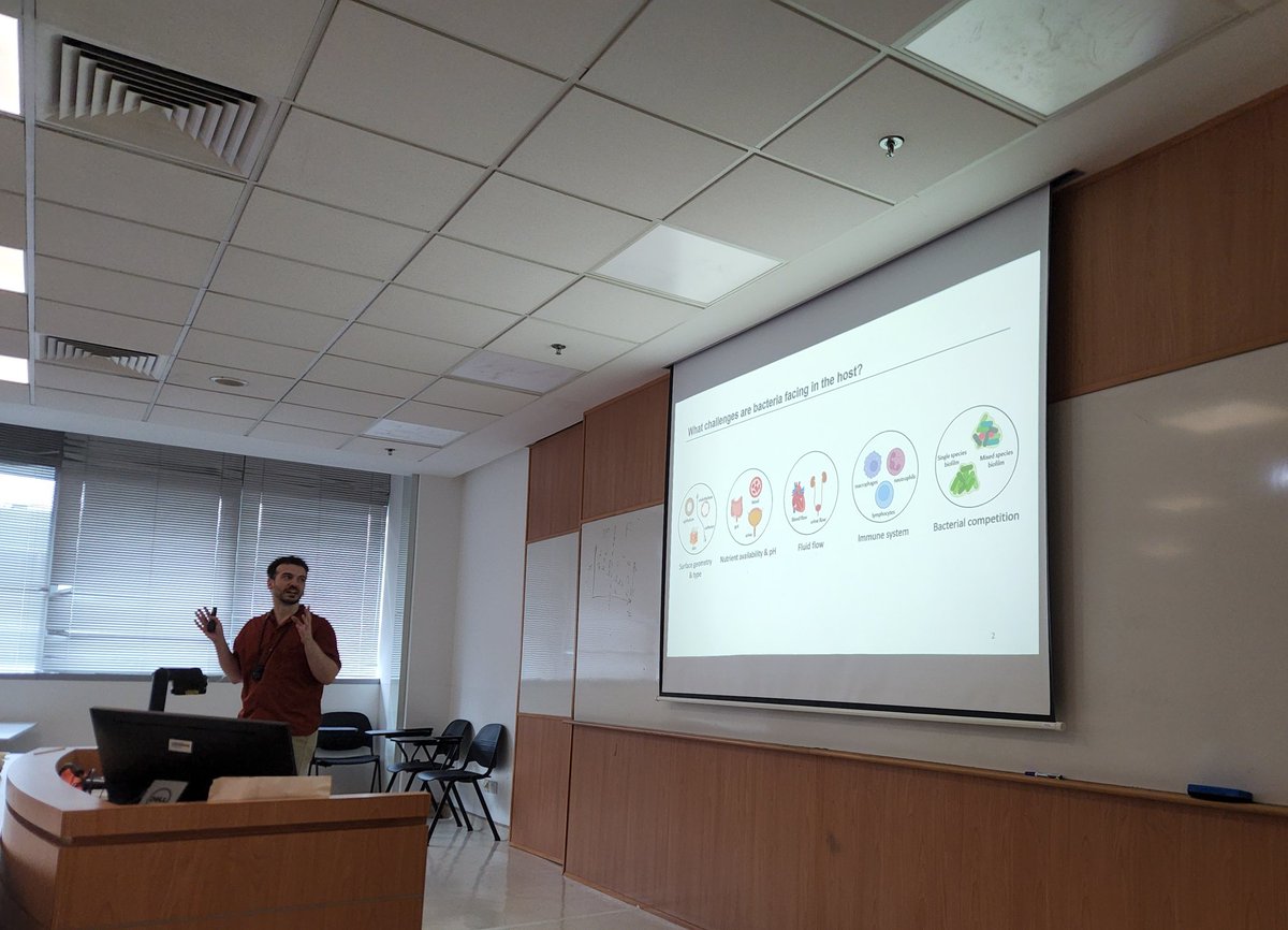 Shu-Sin Chng (@figlegend) on Twitter photo #SGBUG is back for July 2024, first with <a href="/HarisAntypas/">Haris Antypas</a> from lab of <a href="/KimInGeneva/">Kimberly Kline π</a> sharing about his work on enterococcal infective endocarditis! #SGBUG is back for July 2024, first with <a href="/HarisAntypas/">Haris Antypas</a> from lab of <a href="/KimInGeneva/">Kimberly Kline π</a> sharing about his work on enterococcal infective endocarditis!