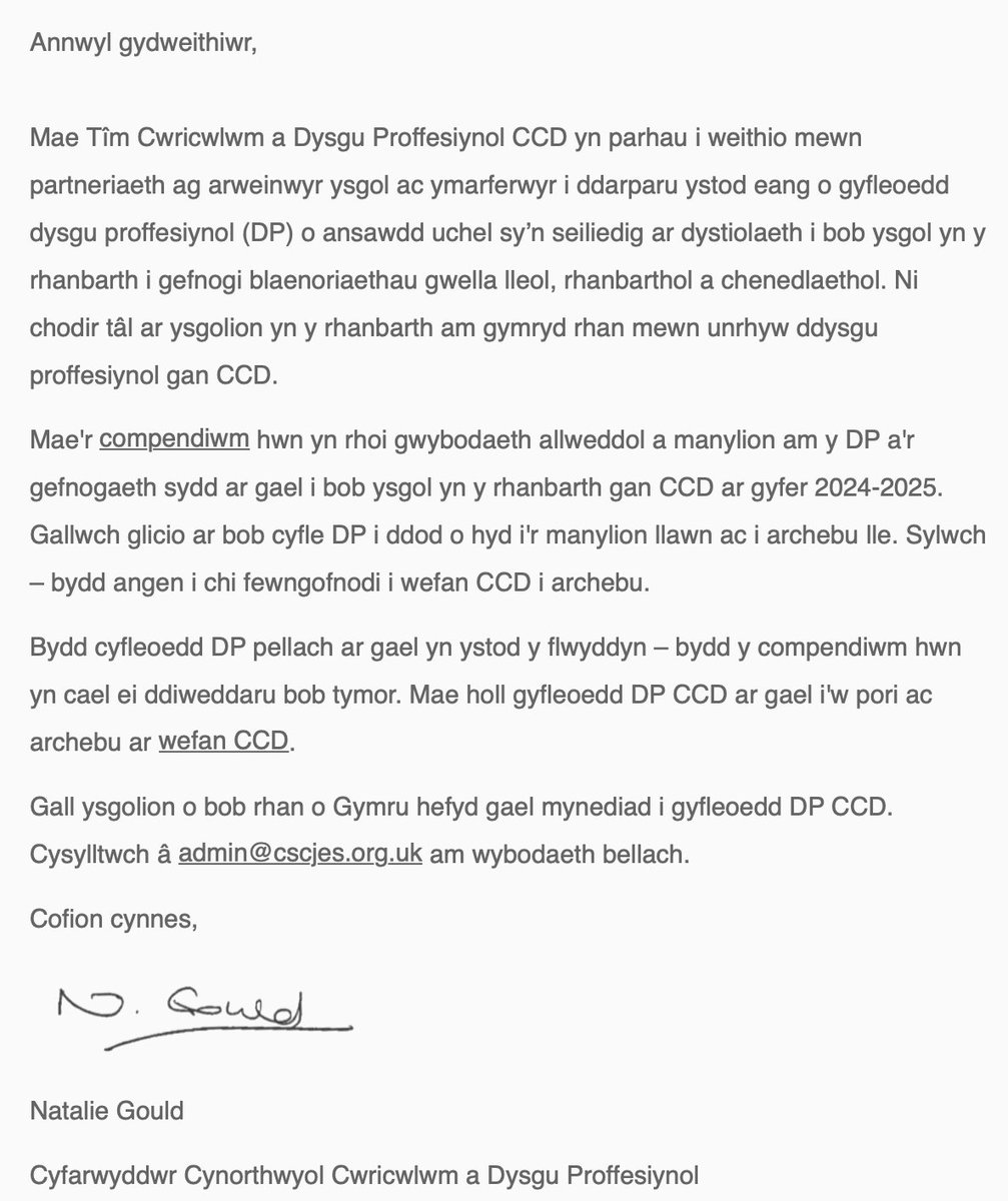 CSC Learning and Teaching | Dysgu ac Addysgu CCD tweet media