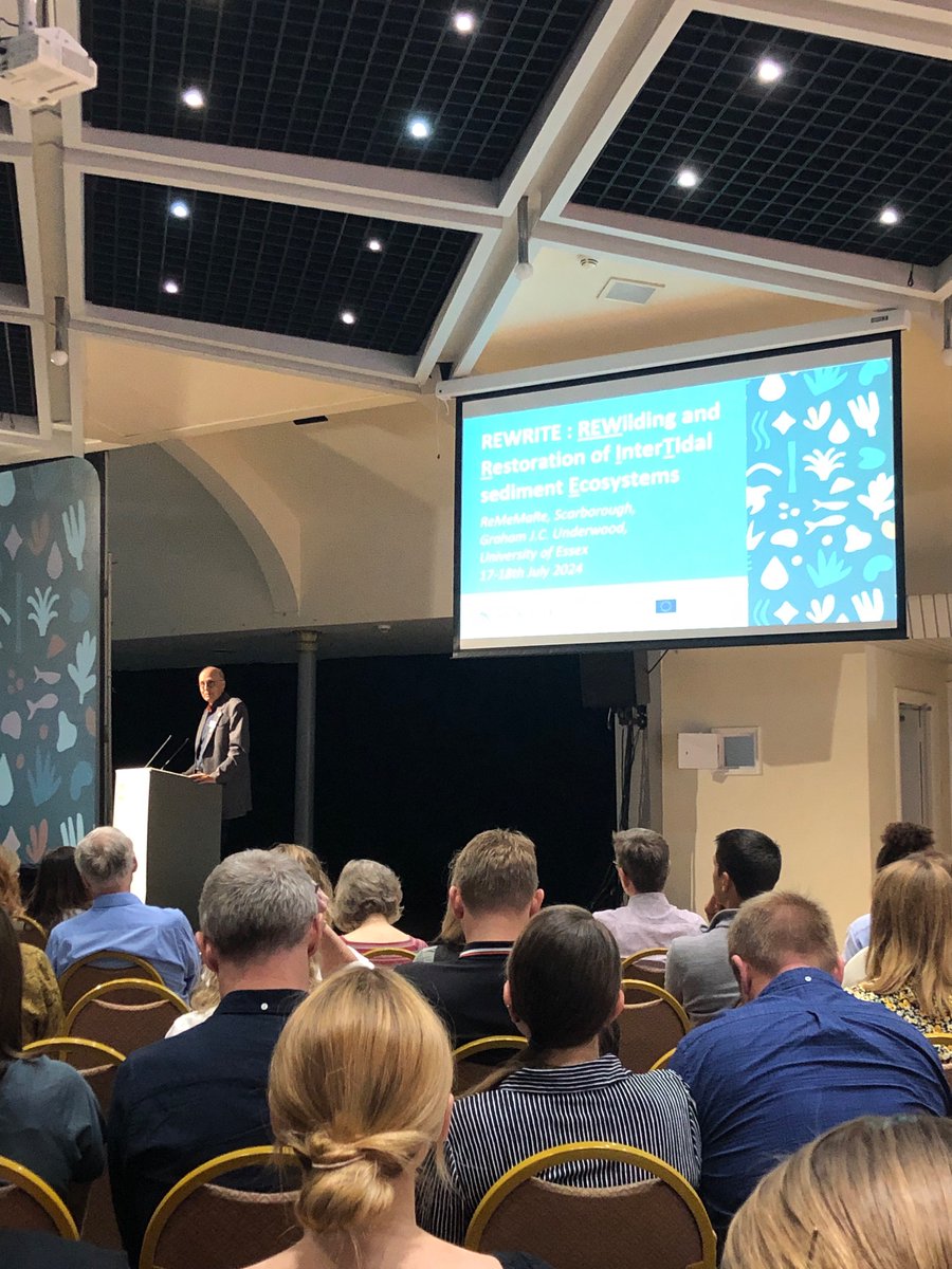 Rodney Forster (@rodney_forster) on Twitter photo Second day of #rememare24 Coastal Restoration conference with Graham Underwood introducing the <a href="/REWRITE_EU/">REWRITE_EU</a> project. Second day of #rememare24 Coastal Restoration conference with Graham Underwood introducing the <a href="/REWRITE_EU/">REWRITE_EU</a> project.