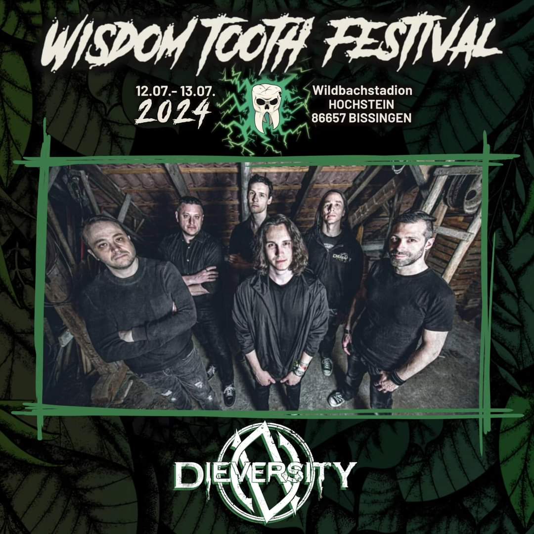 Wisdom Tooth Festival 2024 
Stage time: 16:15

See you ! 🤘😀