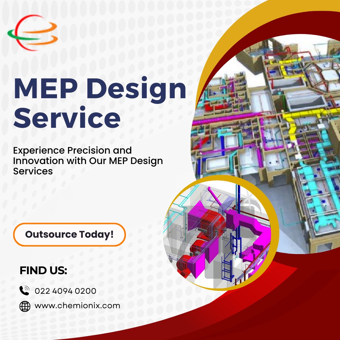 chemionix's tweet image. Enhance your building projects with our top-notch MEP Design Services! Ensure efficiency, precision, and innovation in every aspect of your project.
Visit: bit.ly/3uPNJGI
.
.
#chemionix #mepdesignservices #mepdesign #mepdesignservice #mepdesignconsultants #engineering